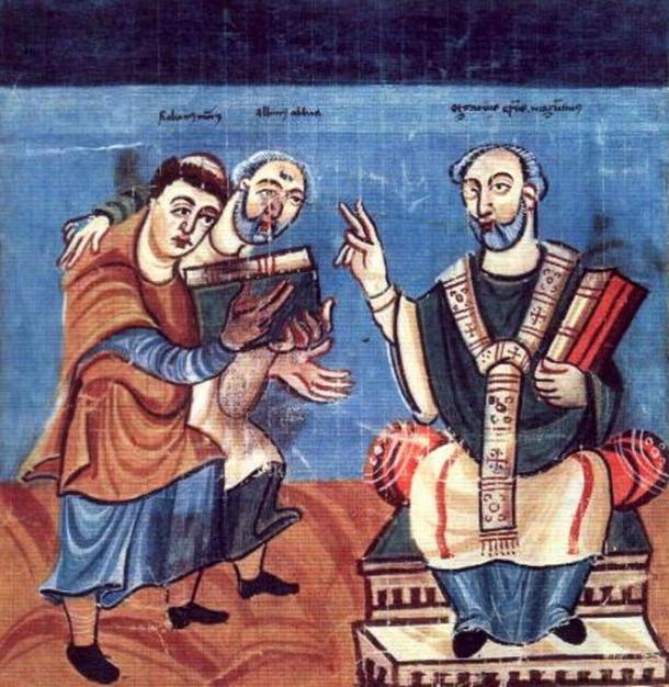 Alcuin war einer der führenden Gelehrten der karolingischen Renaissance