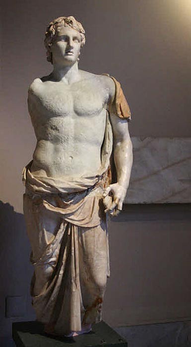 Alexanderstatue im Archäologiemuseum von Istanbul.