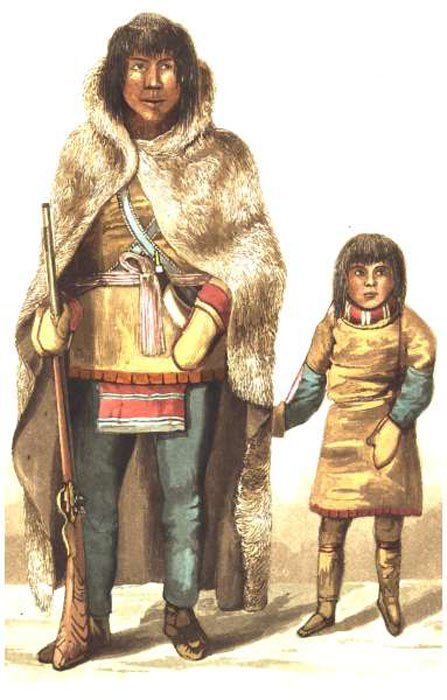 Die Dene sind Nachfahren der Yellowknife-Indianer