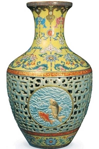 Die Pinner-Vase aus der Qing-Dynastie