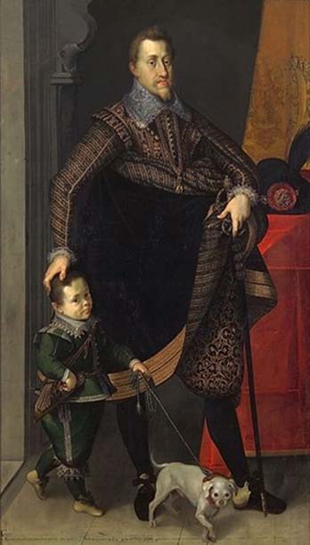 Ferdinand II., Heiliger Römischer Kaiser und König von Böhmen von Joseph Heintz dem Älteren