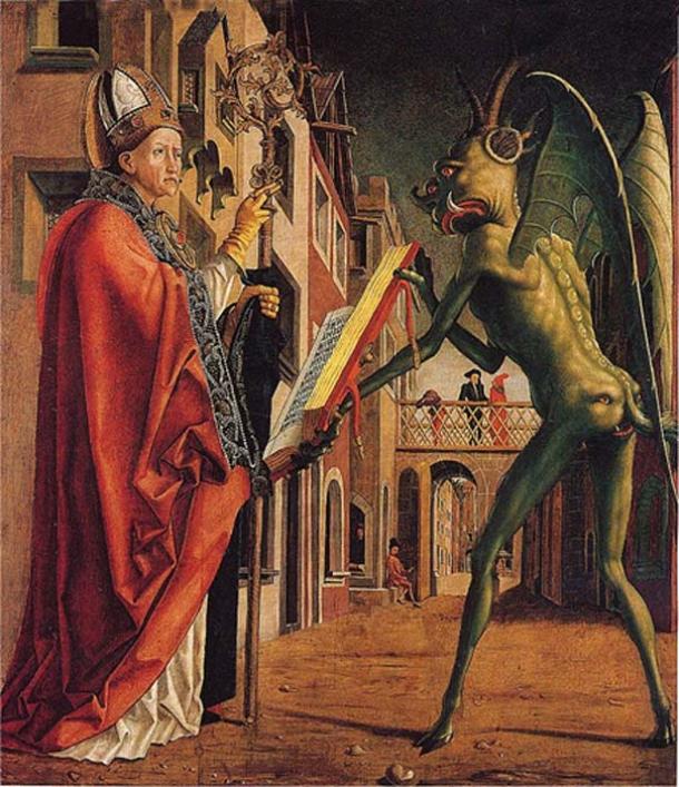 Frühe Science-Fiction-Romane dachten darüber nach, wie Außerirdische aussehen könnten. „Der heilige Wolfgang und der Teufel“