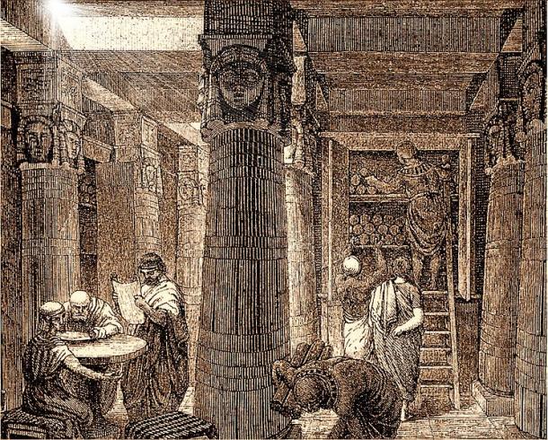 Die Große Bibliothek von Alexandria