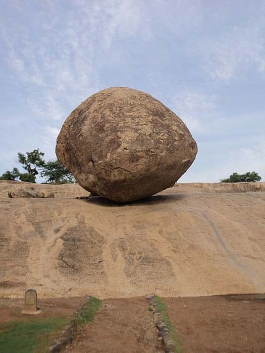 Krishnas Butterball, Mamallapuram, Indien