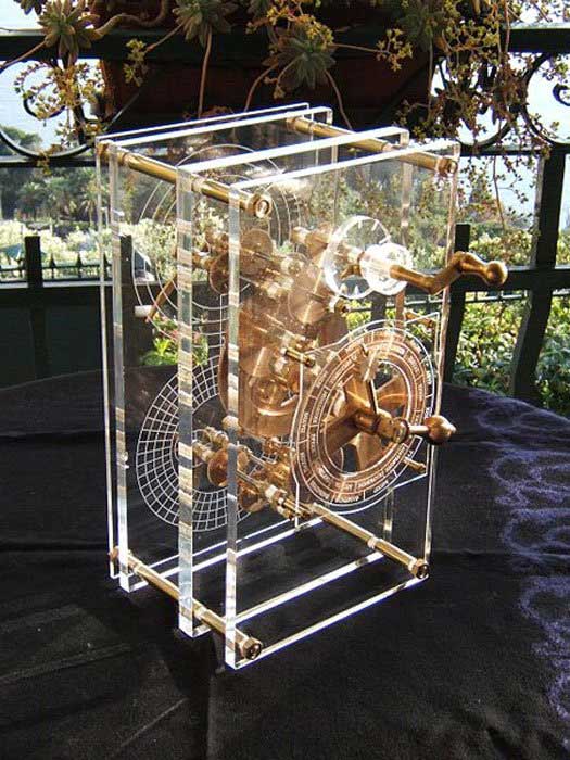 Modernes Modell des Antikythera-Mechanismus