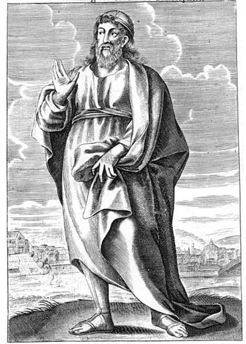 Platon, antiker griechischer Philosoph. Aus Thomas Stanley, (1655), „The history of philosophy: containing the lives, opinions, actions and Discourses of the Philosophers of every Sect, illustrated with effigies of divers of them“.