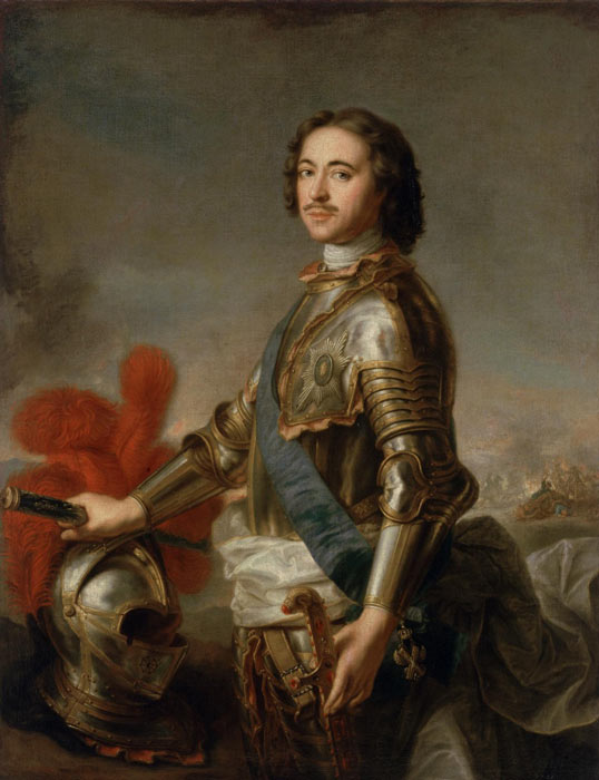 Porträt von Peter dem Großen