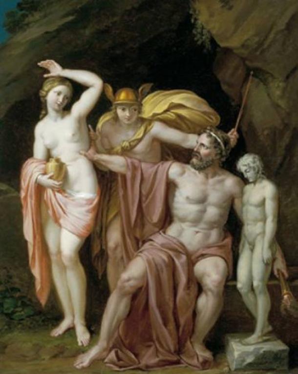 Prometheus, Hermes und Pandora sind alle wichtige Figuren der altgriechischen Mythologie