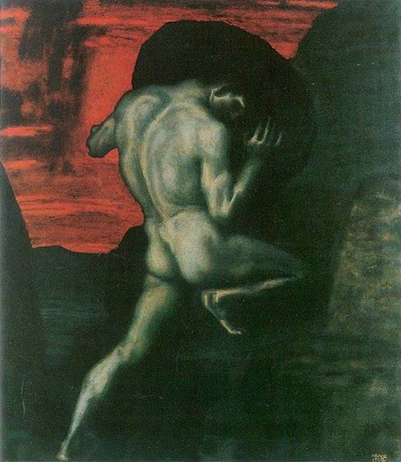 „Sisyphus“ (1920) von Franz Stuck