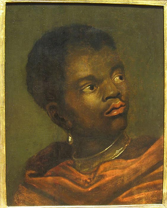 Sklavin mit Kragen 