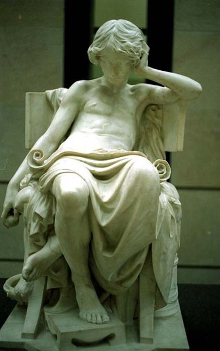 Statue des jungen Aristoteles