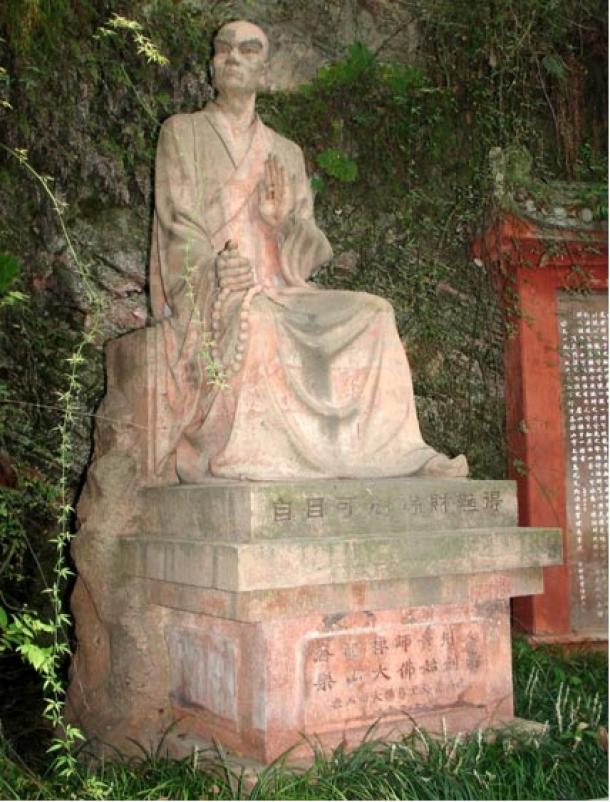 Statue von Hai Tong, Leshan.