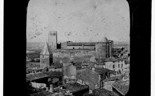 Blick auf Carcassonne im späten 19. Jahrhundert. (Public Domain)