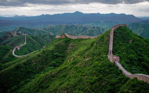 Die Chinesische Mauer in Jinshanling (CC BY-SA 3.0)