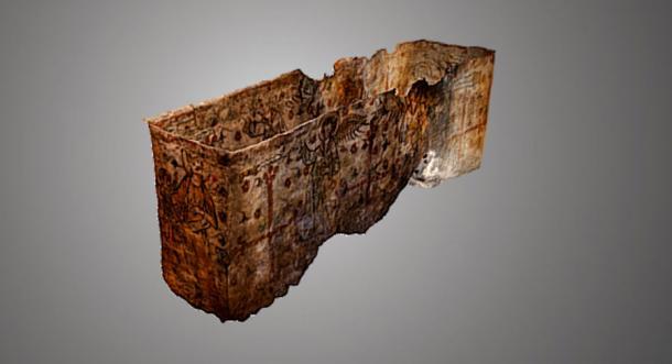 3D-Darstellung der letzten Grabkammer, die ausgegraben werden soll, bereitgestellt von Sketchfab