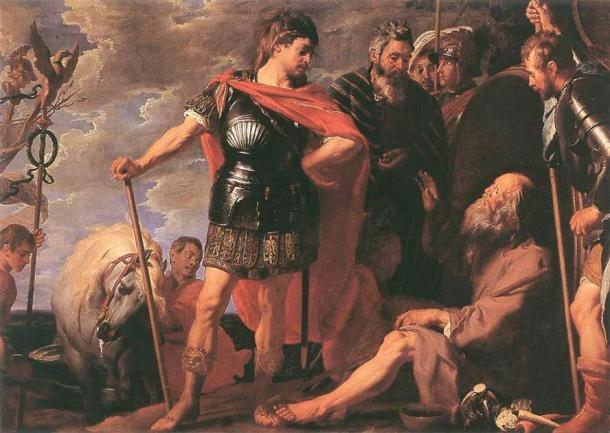 „Alexander und Diogenes“ (1625-1630) von Gaspar de Crayer. 