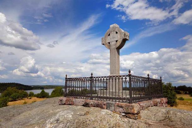 Ansgars Kreuz in Birka