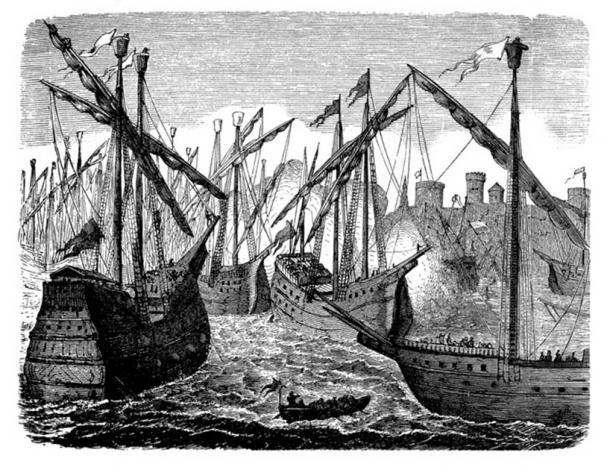 Die Hanse hatte ihre eigene Armee. Während des Dänisch-Hansearischen Krieges bombardierten sie Kopenhagen und zerstörten 1428 die dänische Flotte.