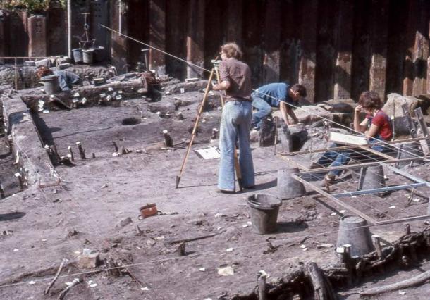 Bei der Coppergate-Ausgrabung in York, England, in den 1970er Jahren wurde das berühmte und äußerst wichtige Fossil aus der Wikingerzeit gefunden.