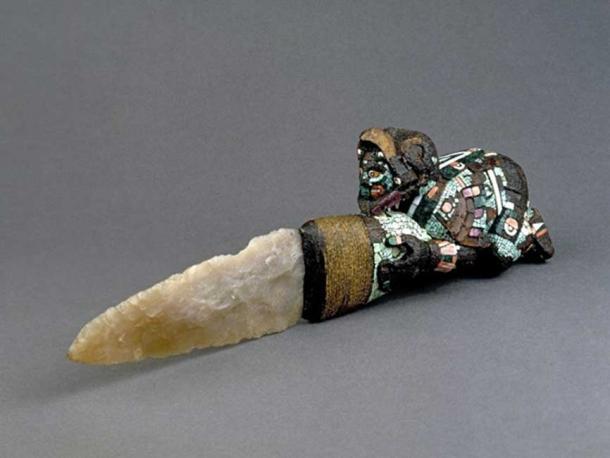 Aztekisches Zeremonienmesser