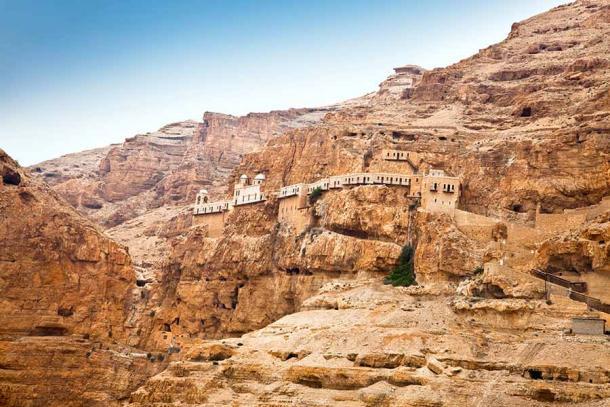 Der Berg der Versuchung in Jericho