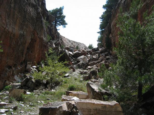 Berg Penteli, Athen, Griechenland.