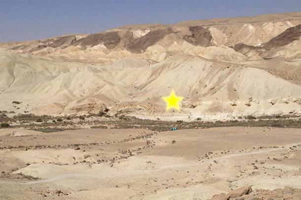 Eine kürzlich durchgeführte erneute Untersuchung von Artefakten aus Israels zentraler Negev-Wüste hat wichtige Details über die Koexistenz von modernen Menschen und Neandertalern in diesem Gebiet offenbart. Der Stern zeigt die Lage von Boker Tachtit.