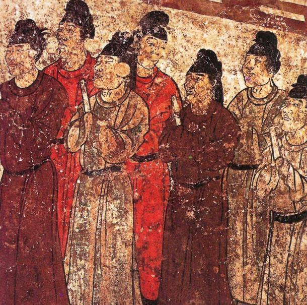 Chinesische Eunuchen waren die einzigen Männer, die im Harem erlaubt waren 