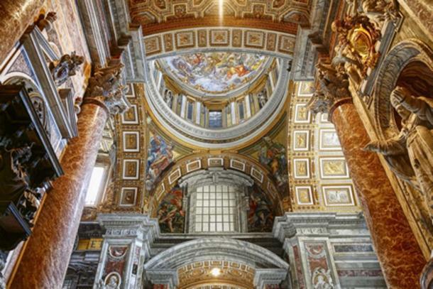 Das Innere des Petersdoms