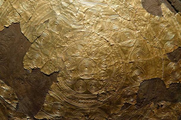 Detail der Sonnenscheibe.