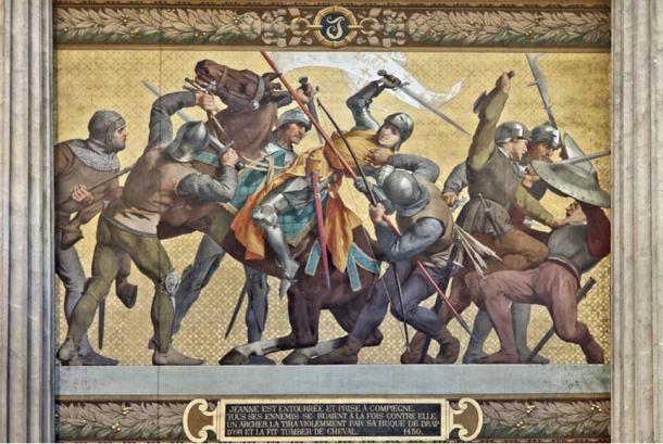 Die Gefangennahme von Jeanne d'Arc. (1880)
