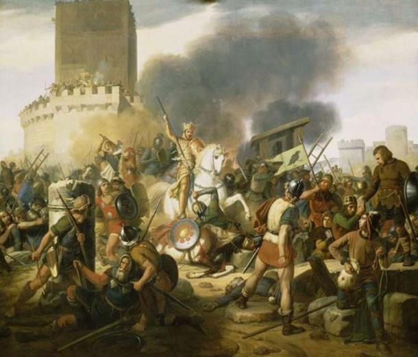 Die gescheiterte Belagerung von Paris durch die Wikinger in den Jahren 885-6 nach Christus