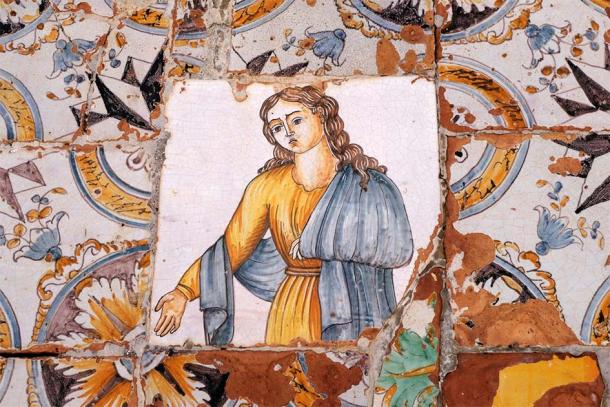 Die heilige Hildegard von Bingen war Theologin, die über ihre Visionen in den Scivias schrieb.