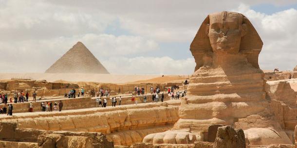 Große Sphinx von Gizeh in Ägypten