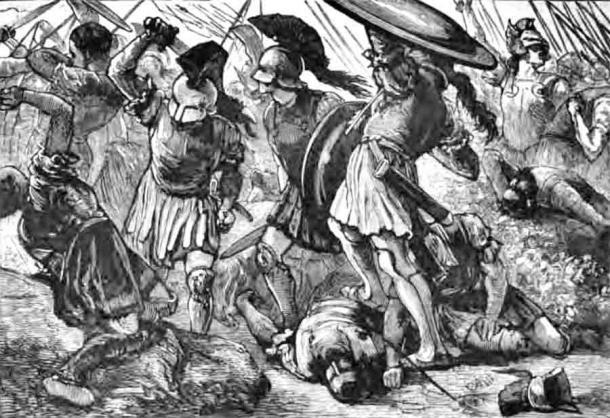Die Heilige Schar von Theben fand ihr tragisches Ende in der Schlacht von Chaeronea