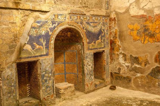 Herculaneum war ein luxuriöser Rückzugsort am Meer für die römische Elite. 