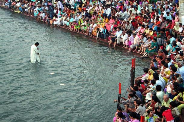 Hindugebete in Haridwar