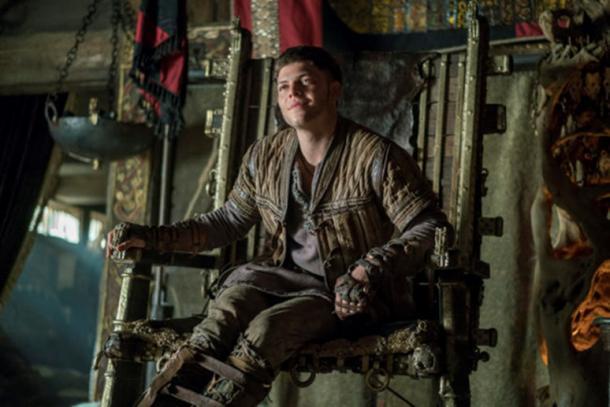 Ivar der Knochenlose, dargestellt in der History Channel Serie Vikings