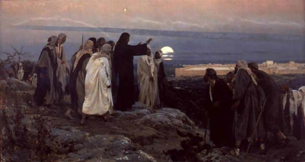 „Jesus weint über Jerusalem“ von Enrique Simonet (1892).