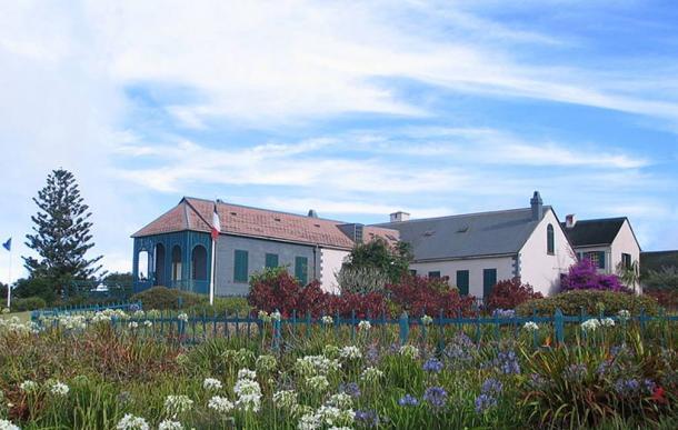 Longwood House, St. Helena, wo Napoleon 1821 starb 