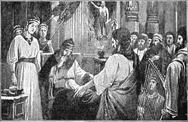 Daniel interpretiert Nebukadnezars Traum.