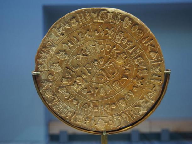 Abbildung 2: Diskus von Phaistos Seite B.