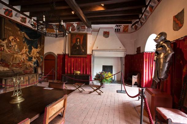 Der Rittersaal von Schloss Eltz.