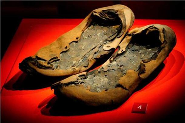 Römische Schuhe, gefunden in Vindolanda. Bildnachweis: Vindolanda Stiftung