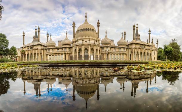 Panorama des Royal Pavilion, Brighton, England
