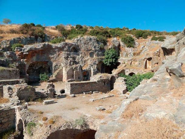 Die Siebenschläferhöhle in der Türkei.