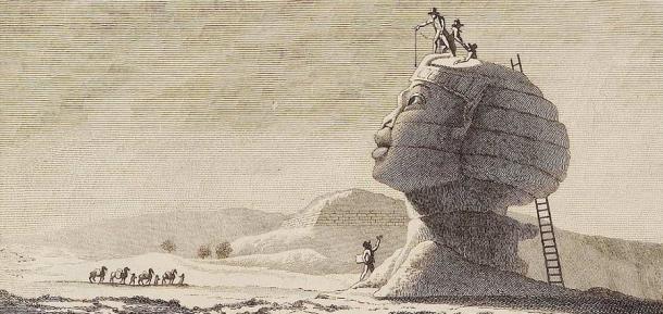 Große Sphinx von Gizeh von Dominique Vivant Denon