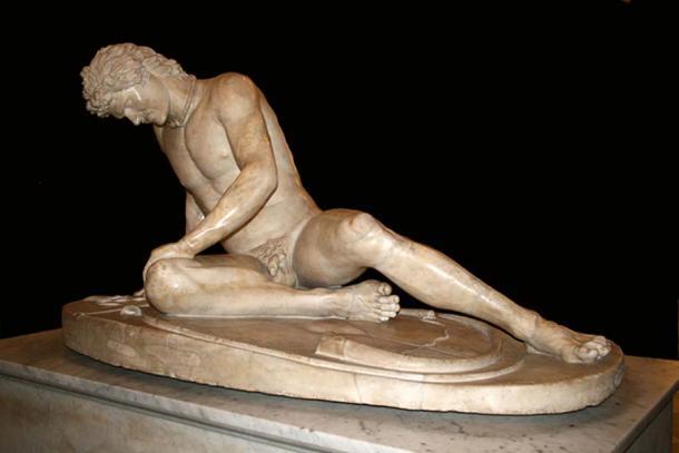 Der sterbende Gallier, in den Kapitolinischen Museen, Rom