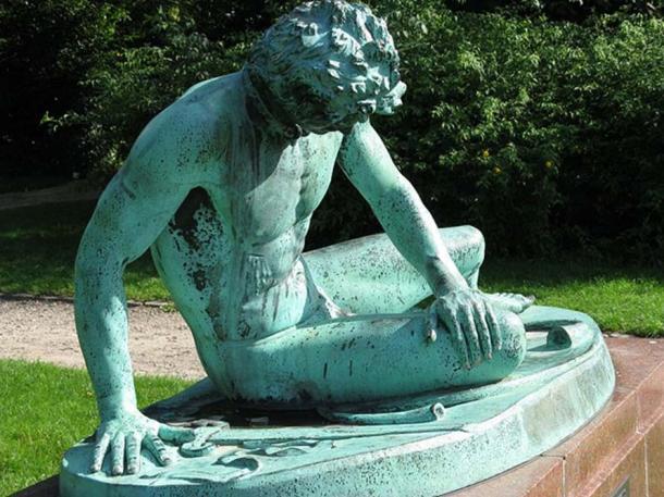 Der Sterbende Gallier, Ørstedsparken in Kopenhagen.