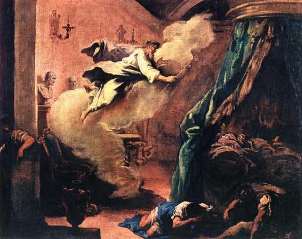 Traum des Aesculapius von Sebastiano Ricci (1710)